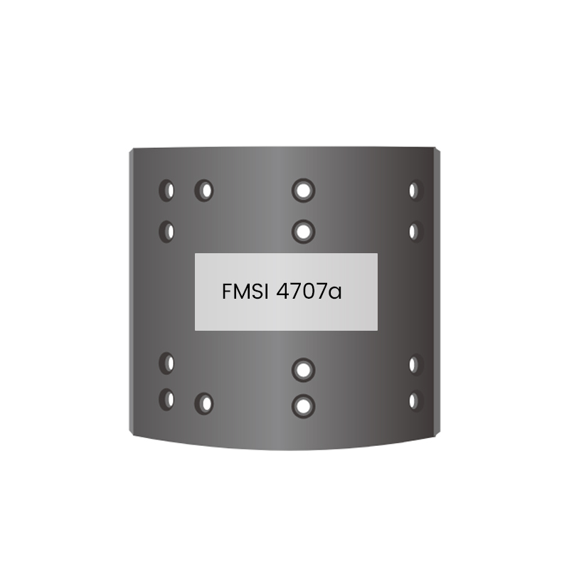 4707a Bremsebelegg for tunge lastebiler
