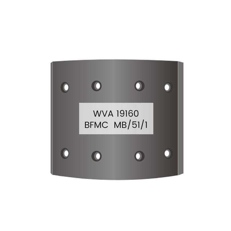 19160 MB/51/1 Bremsebelegg til MERCEDES-BENZ