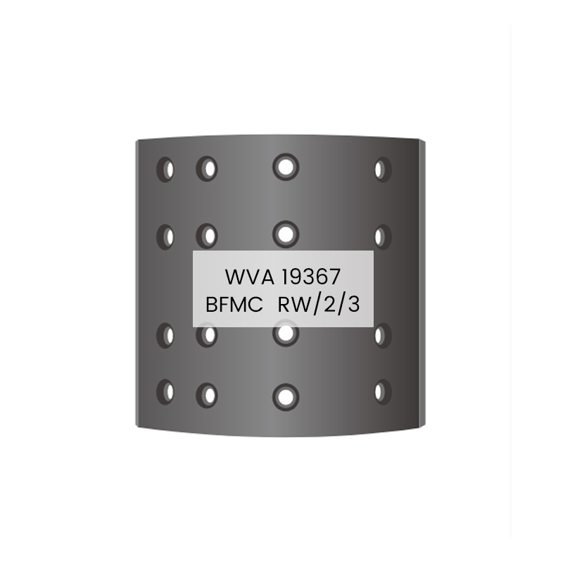 19367 RW/2/3 European Truck Brake Lining for TRAILOR,FRUEHAUF,BENALU