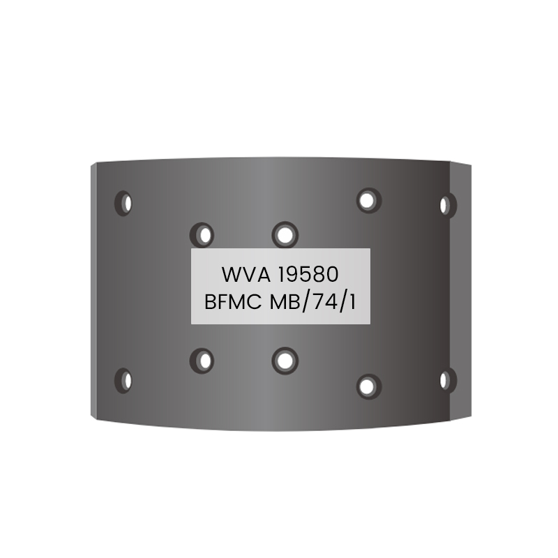 Bremsebelegg 19580 MB/74/1 for MAN，MERCEDES-BENZ