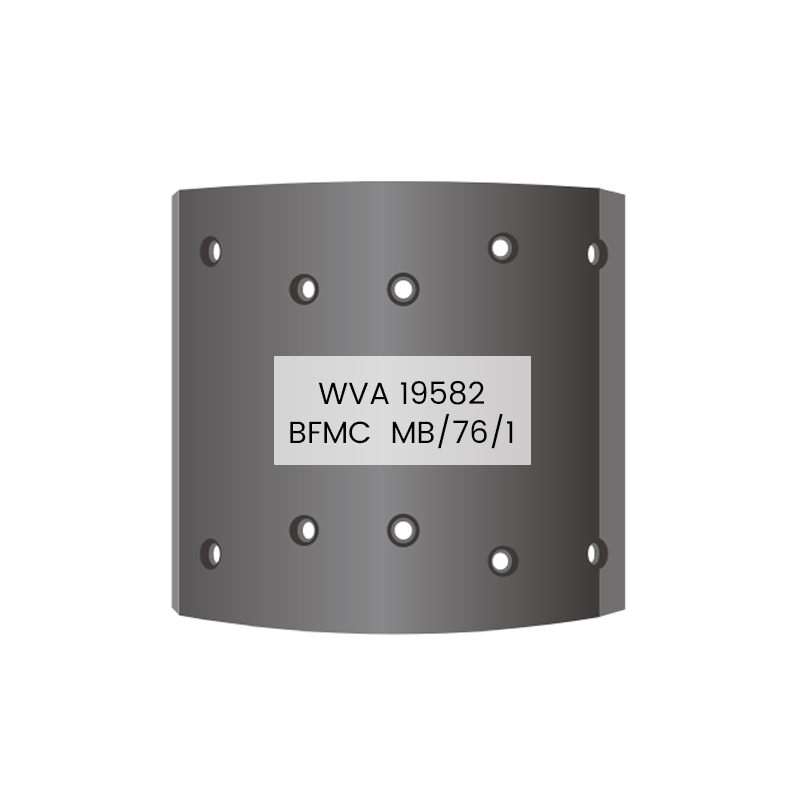 Europeisk bremsebelegg 19582 MB/76/1 for MAN，MERCEDES-BENZ
