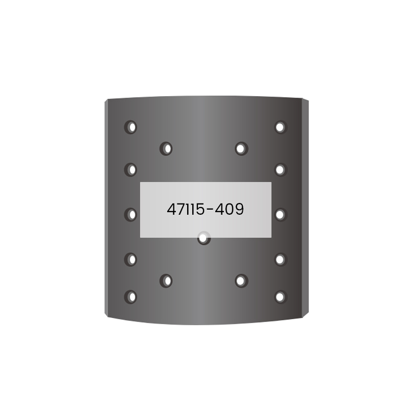 47115-409 Bremsebelegg for tunge lastebiler for ISUZU