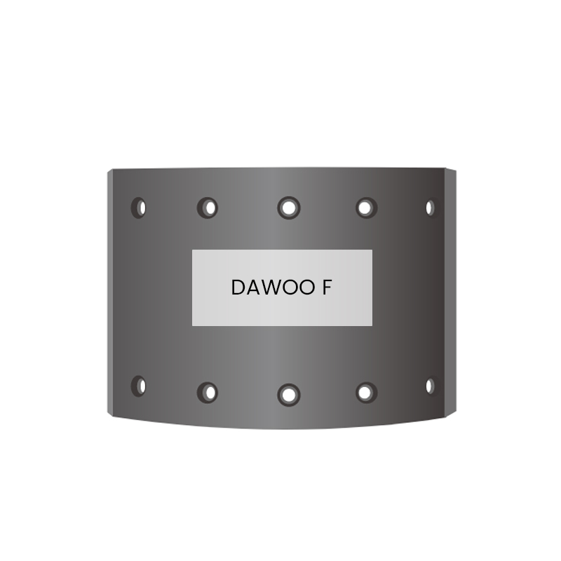 DAWOO F Bremsebelegg Korea Lastebil Bremse Bildeler 16mm tykkelse