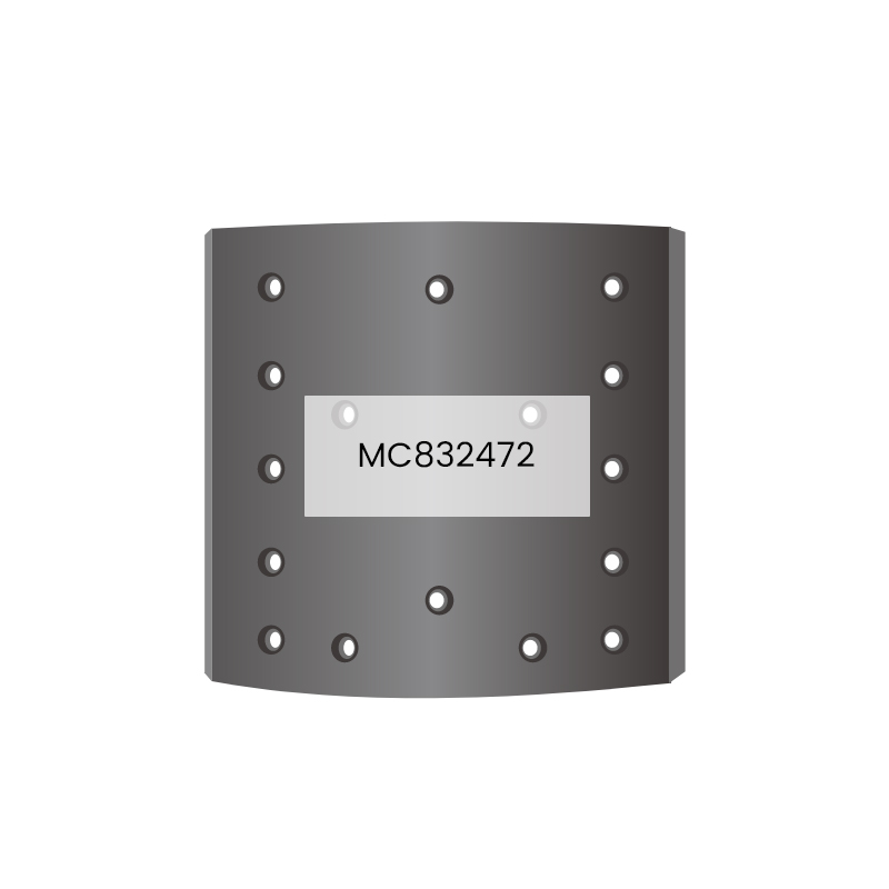 MC832472 Heavy Duty lastebil bremsebelegg for GE,MITSUBISHI,FUSO
