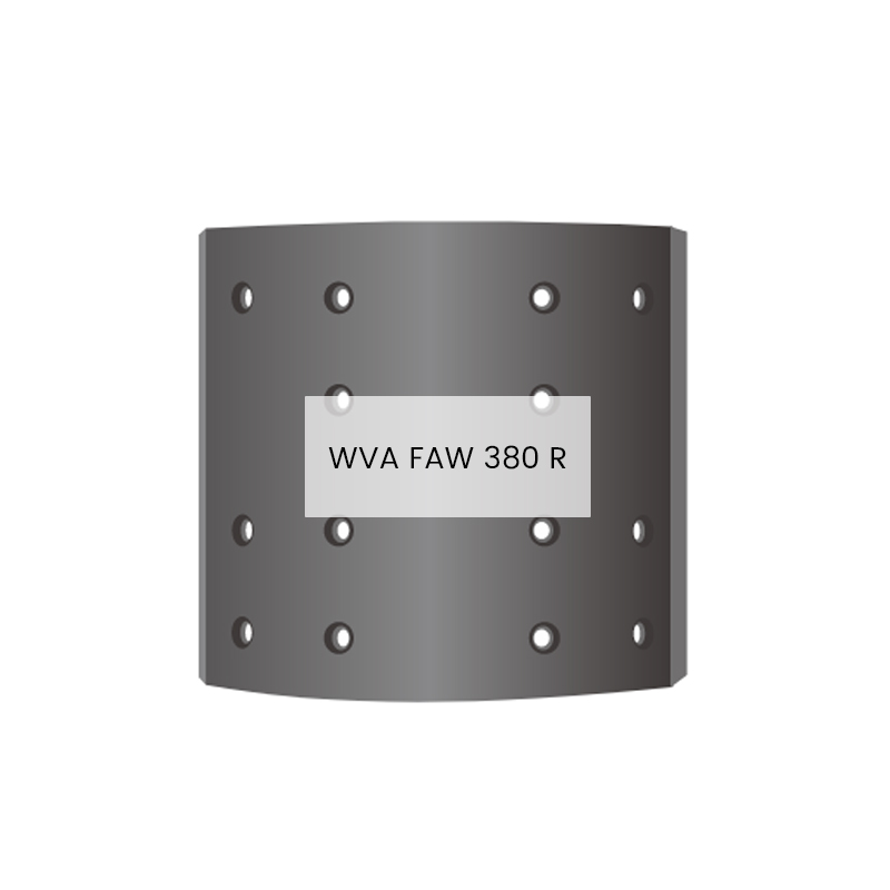 Lastebil bremsebelegg FAW 380 R for FAW 14 hull