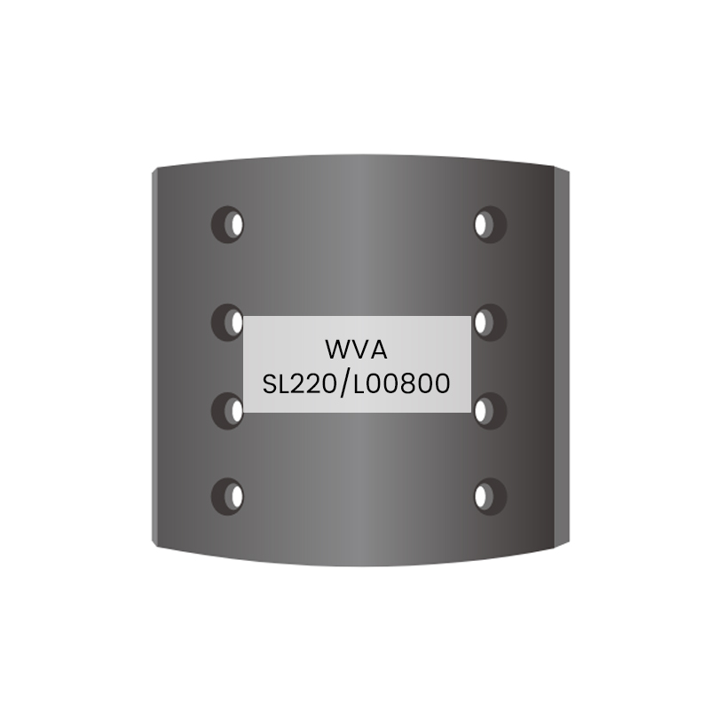 SL220/L00800 Bremsebelegg Bildeler for tunge lastebiler