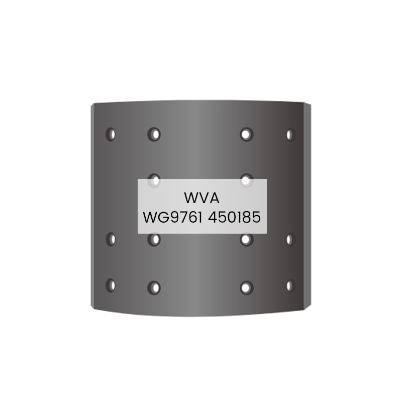 WG9761 450185 Heavy Duty lastebil bremsebelegg for HOWO